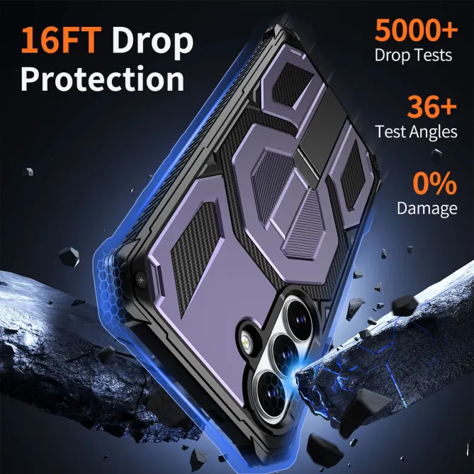 Coque Samsung Galaxy S26 Armor-Kick avec Support et Aimant