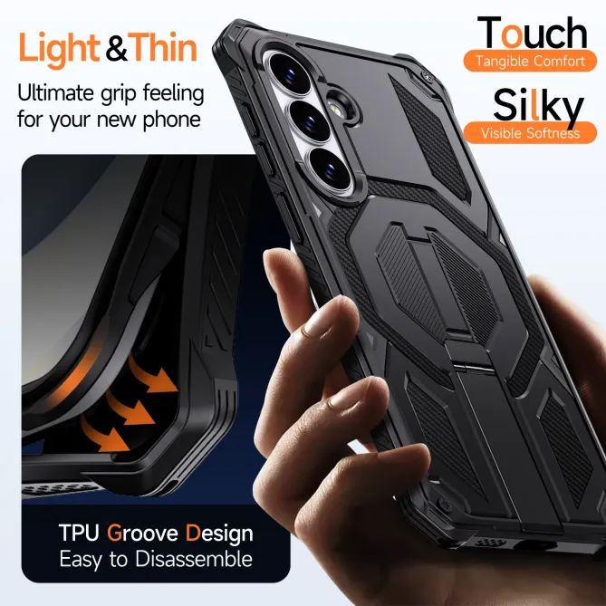 Coque Samsung Galaxy S26 Armor-Kick avec Support et Aimant