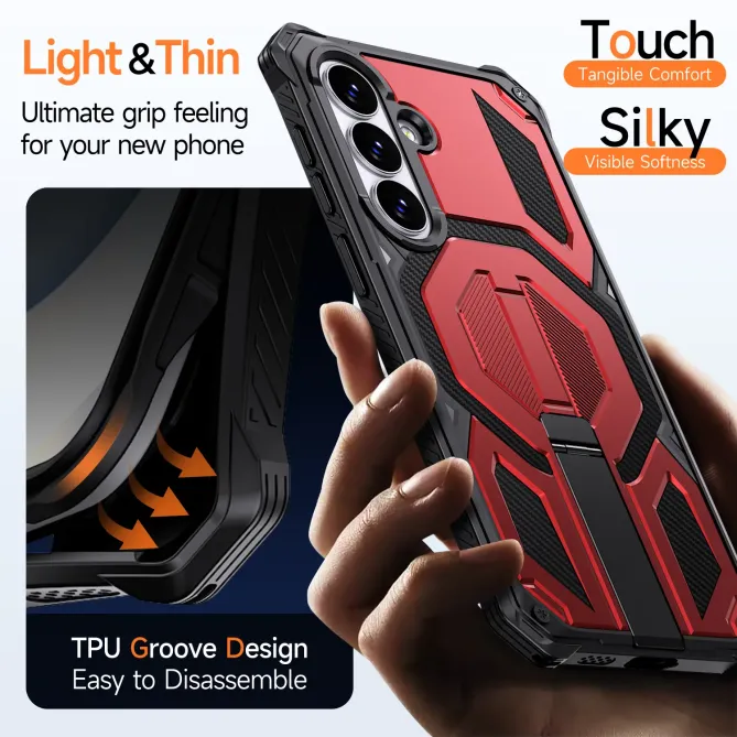 Coque Samsung Galaxy S26 Armor-Kick avec Support et Aimant