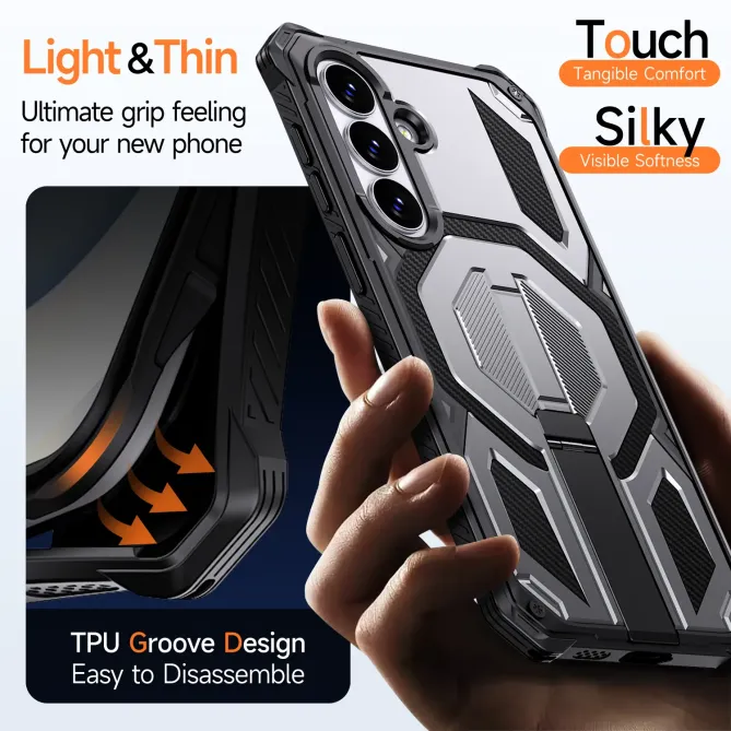 Coque Samsung Galaxy S26 Armor-Kick avec Support et Aimant