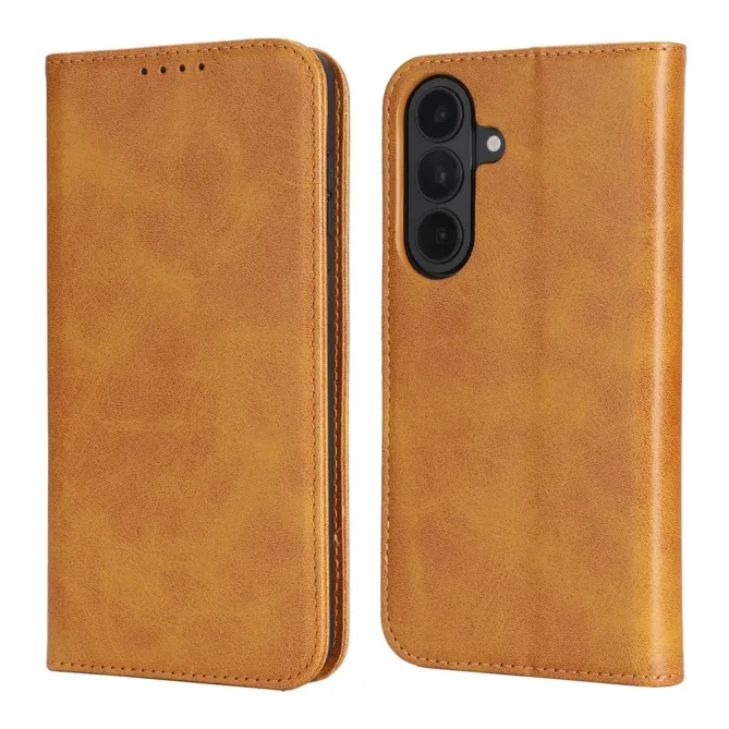 Flip Cover Samsung Galaxy S26 Imitation Cuir Rétro