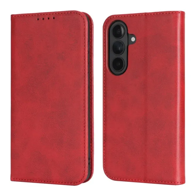 Flip Cover Samsung Galaxy S26 Imitation Cuir Rétro