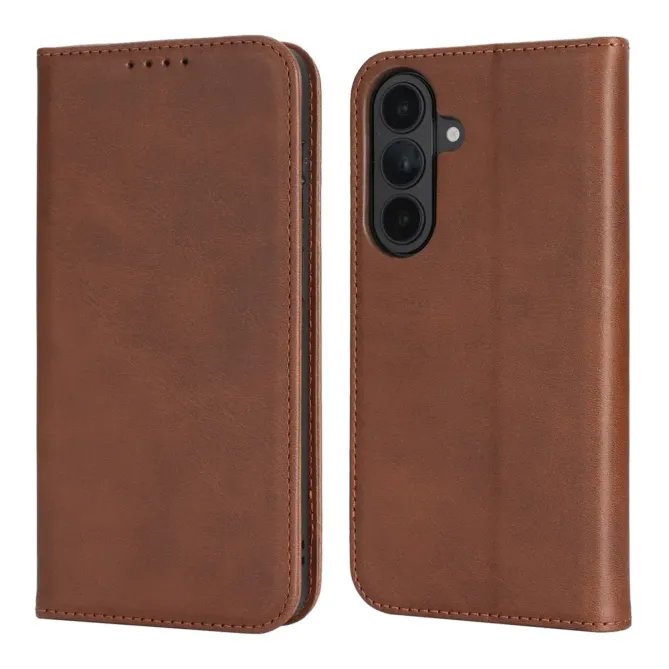 Flip Cover Samsung Galaxy S26 Imitation Cuir Rétro