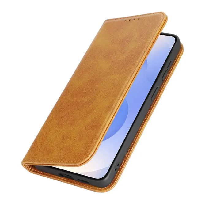 Flip Cover Samsung Galaxy S26 Imitation Cuir Rétro