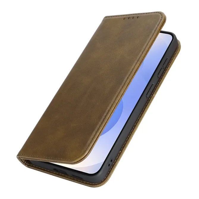 Flip Cover Samsung Galaxy S26 Imitation Cuir Rétro