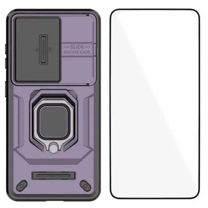 Coque Samsung Galaxy S26 La Bélinda avec cache objectif et verre trem