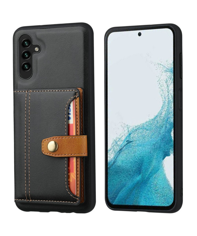 Coque Samsung Galaxy S26 effet cuir portefeuille