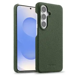 Coque Samsung Galaxy S26 MELKCO Cuir Véritable Magnétique