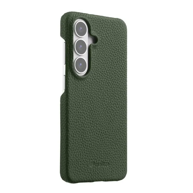 Coque Samsung Galaxy S26 MELKCO Cuir Véritable Magnétique