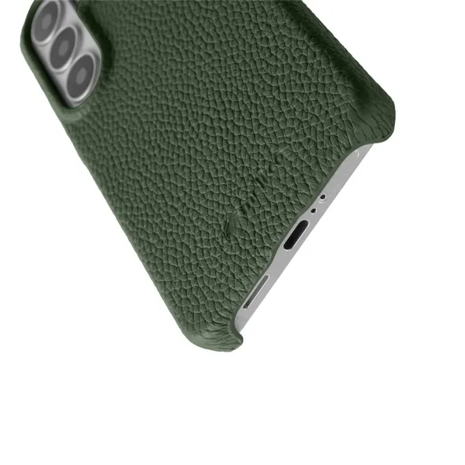 Coque Samsung Galaxy S26 MELKCO Cuir Véritable Magnétique