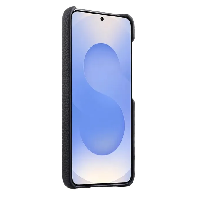 Coque Samsung Galaxy S26 MELKCO Cuir Véritable Magnétique