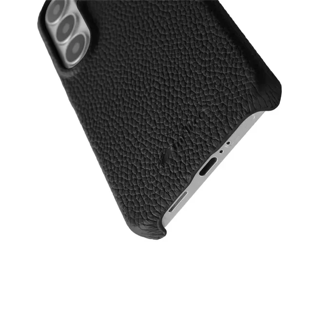 Coque Samsung Galaxy S26 MELKCO Cuir Véritable Magnétique