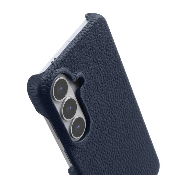 Coque Samsung Galaxy S26 MELKCO Cuir Véritable Magnétique