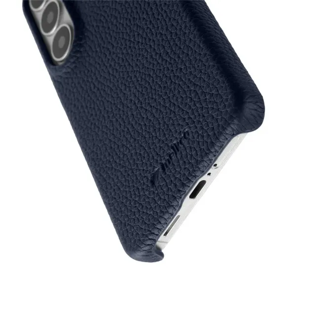 Coque Samsung Galaxy S26 MELKCO Cuir Véritable Magnétique