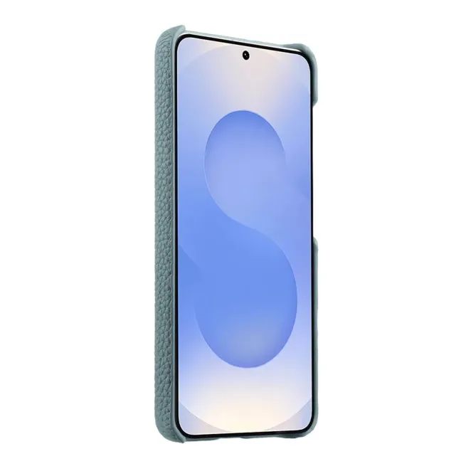 Coque Samsung Galaxy S26 MELKCO Cuir Véritable Magnétique