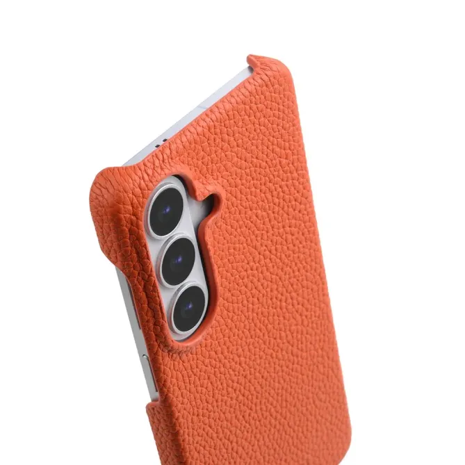 Coque Samsung Galaxy S26 MELKCO Cuir Véritable Magnétique