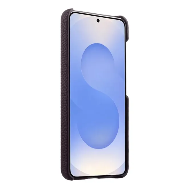 Coque Samsung Galaxy S26 MELKCO Cuir Véritable Magnétique