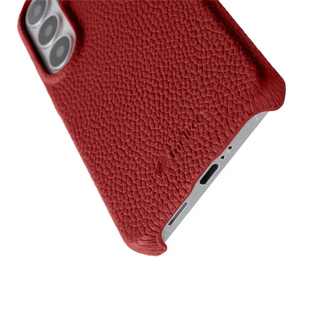 Coque Samsung Galaxy S26 MELKCO Cuir Véritable Magnétique