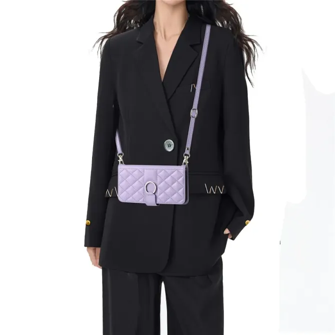 Housse Samsung Galaxy S26 Matelassée Bandoulière