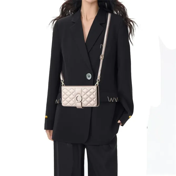 Housse Samsung Galaxy S26 Matelassée Bandoulière