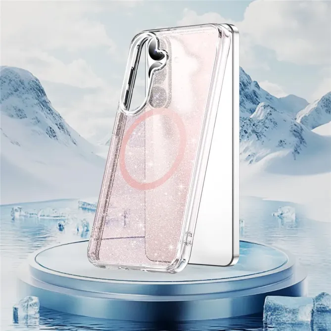 Coque Samsung Galaxy S26 Paillettes Magnétique | Crystal Mag