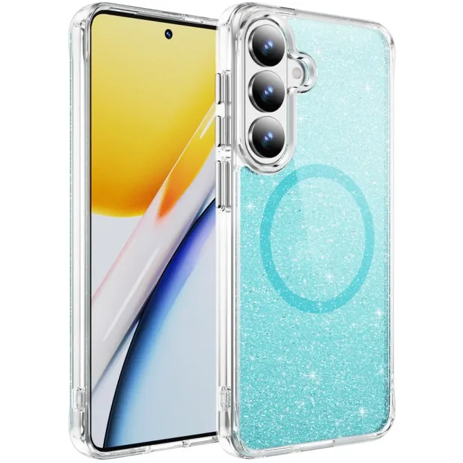 Coque Samsung Galaxy S26 Paillettes Magnétique | Crystal Mag