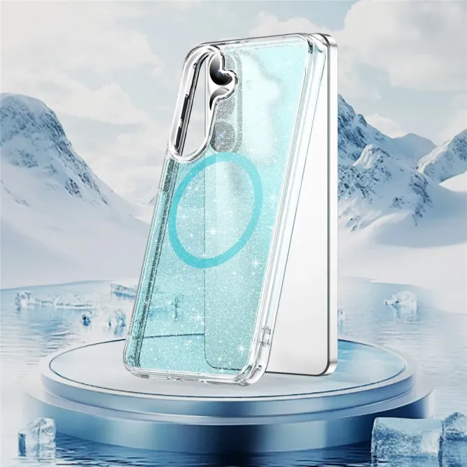 Coque Samsung Galaxy S26 Paillettes Magnétique | Crystal Mag