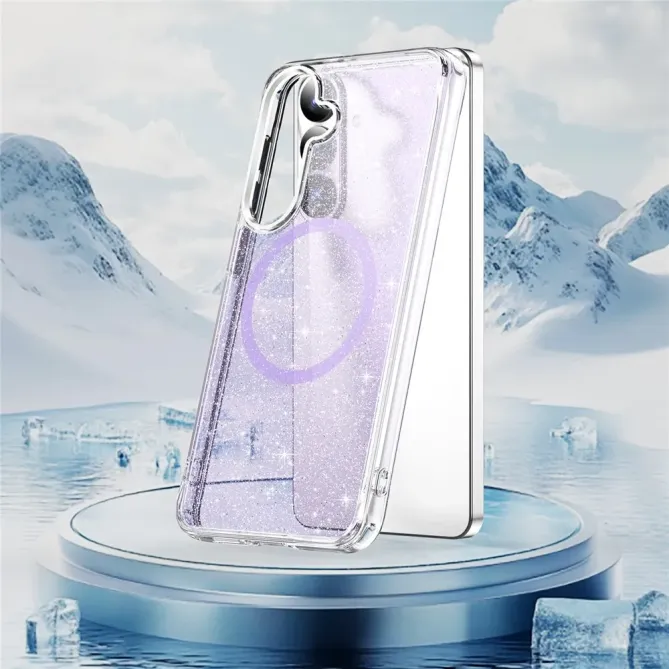 Coque Samsung Galaxy S26 Paillettes Magnétique | Crystal Mag