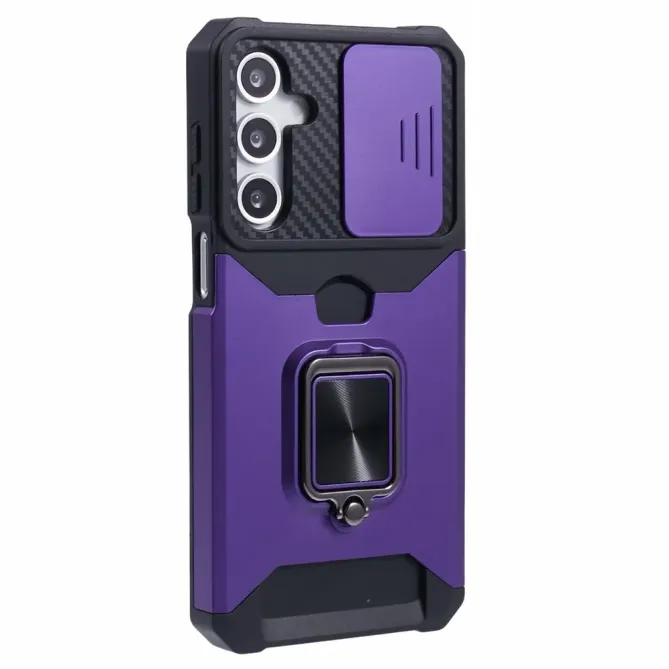 Coque Samsung Galaxy S26 antichoc avec support et cache caméra