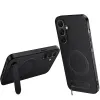 Coque Samsung Galaxy S26 Magnétique Finition Carbone avec Support