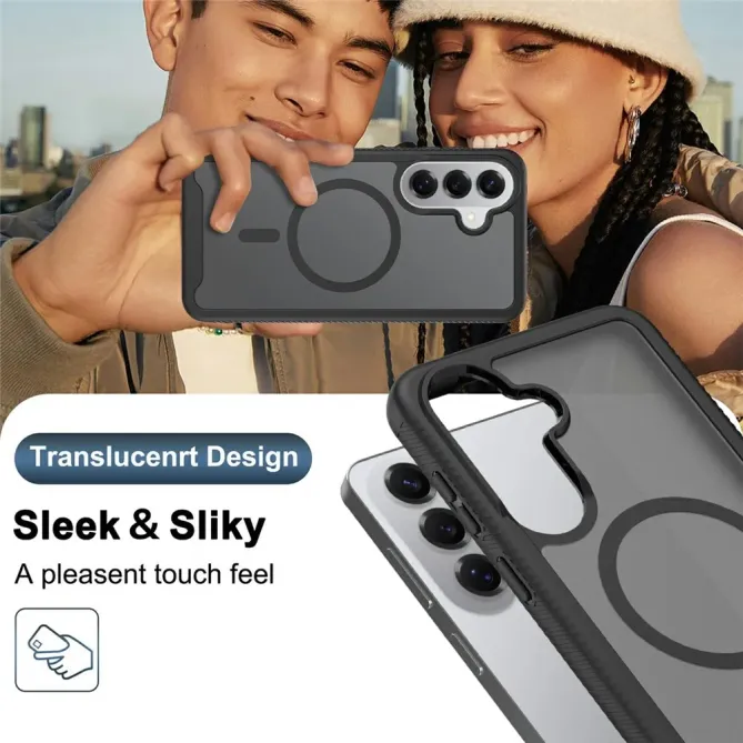 Coque Samsung Galaxy S26 Magnétique Translucide Mate