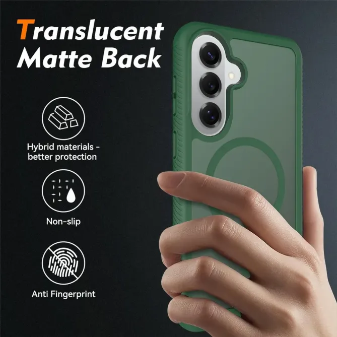 Coque Samsung Galaxy S26 Magnétique Translucide Mate