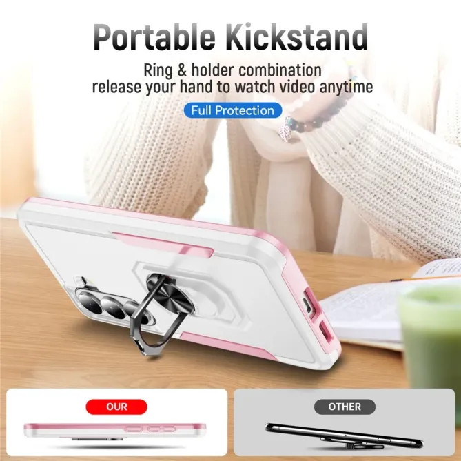 Coque Samsung Galaxy S26 Armor Shield avec Anneau