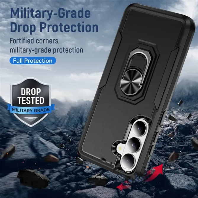 Coque Samsung Galaxy S26 Armor Shield avec Anneau