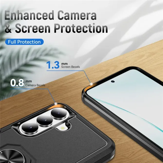 Coque Samsung Galaxy S26 Armor Shield avec Anneau