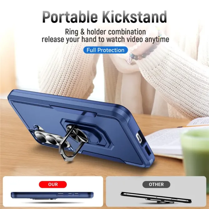 Coque Samsung Galaxy S26 Armor Shield avec Anneau