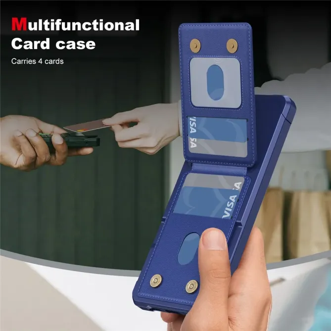 Coque Samsung Galaxy S26 Porte-carte et Support Simili Cuir