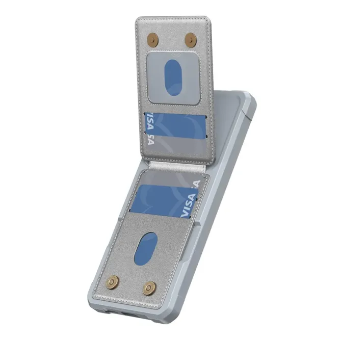 Coque Samsung Galaxy S26 Porte-carte et Support Simili Cuir