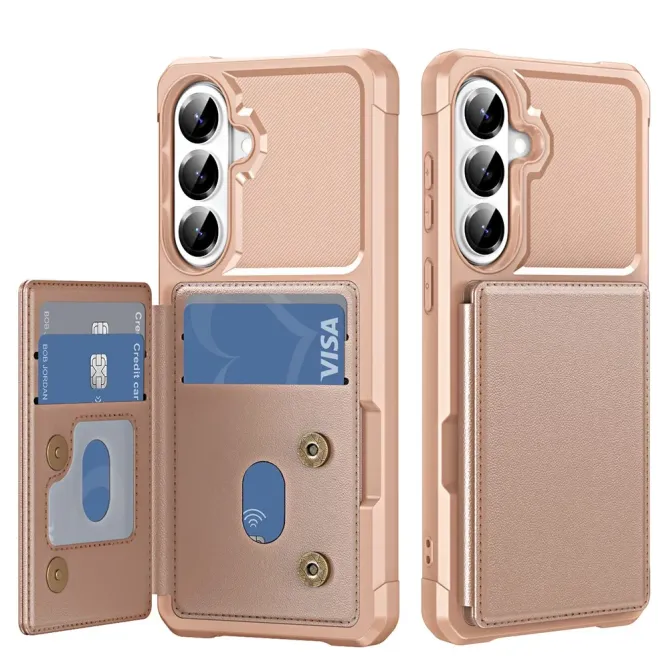 Coque Samsung Galaxy S26 Porte-carte et Support Coins Renforcés