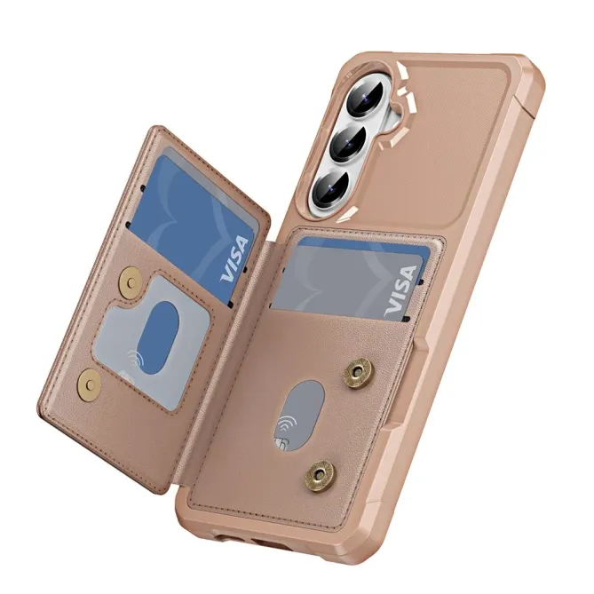 Coque Samsung Galaxy S26 Porte-carte et Support Coins Renforcés