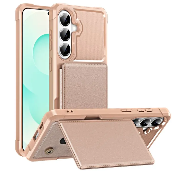 Coque Samsung Galaxy S26 Porte-carte et Support Coins Renforcés