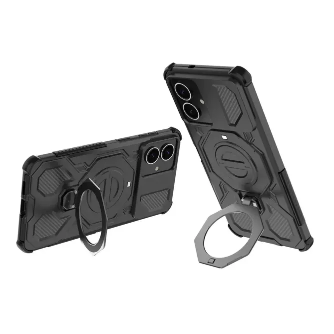 Coque Samsung Galaxy S26 Antichoc avec Anneau Métallique