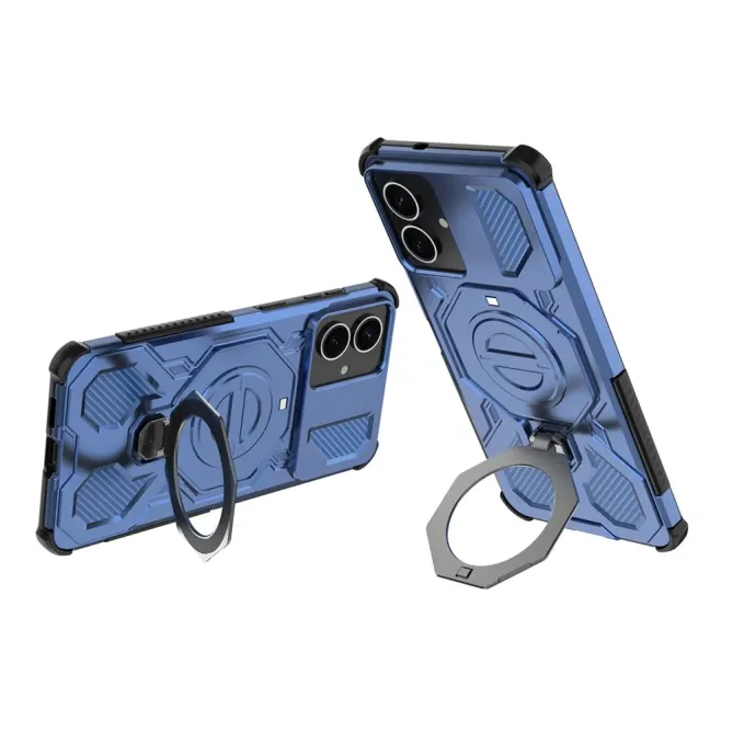 Coque Samsung Galaxy S26 Antichoc avec Anneau Métallique