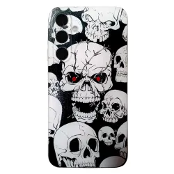 Coque Samsung Galaxy S26 Têtes de Mort Gothique