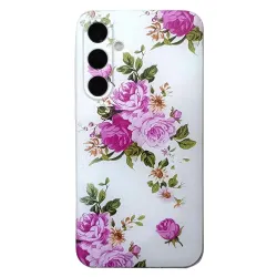 Coque Samsung Galaxy S26 Roses Pivoines Vintage