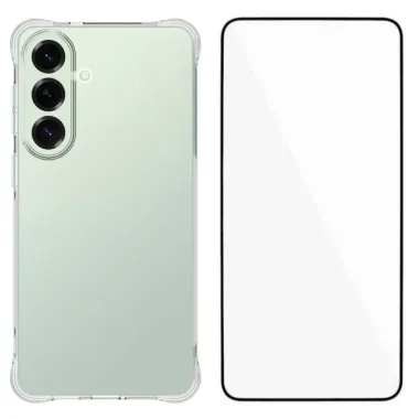 Pack Samsung Galaxy S26 | Coque Coins Renforcés Transparente avec