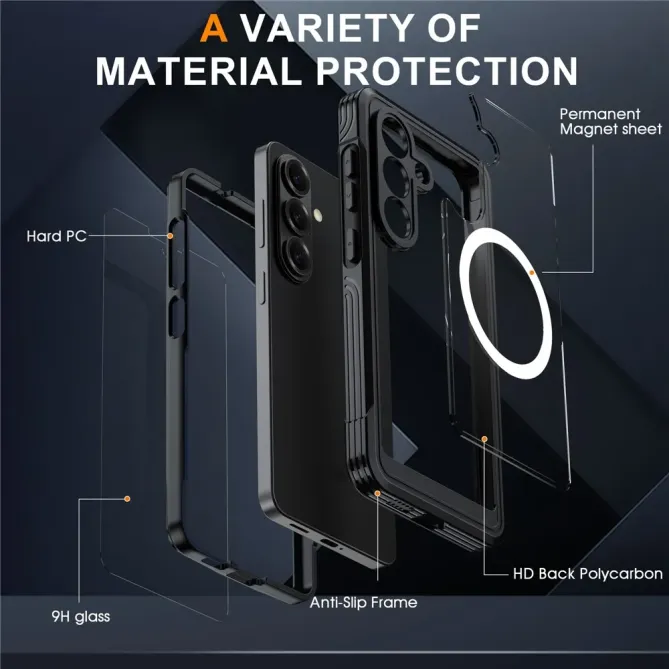Coque Intégrale Samsung Galaxy S26 Antichoc MagSafe