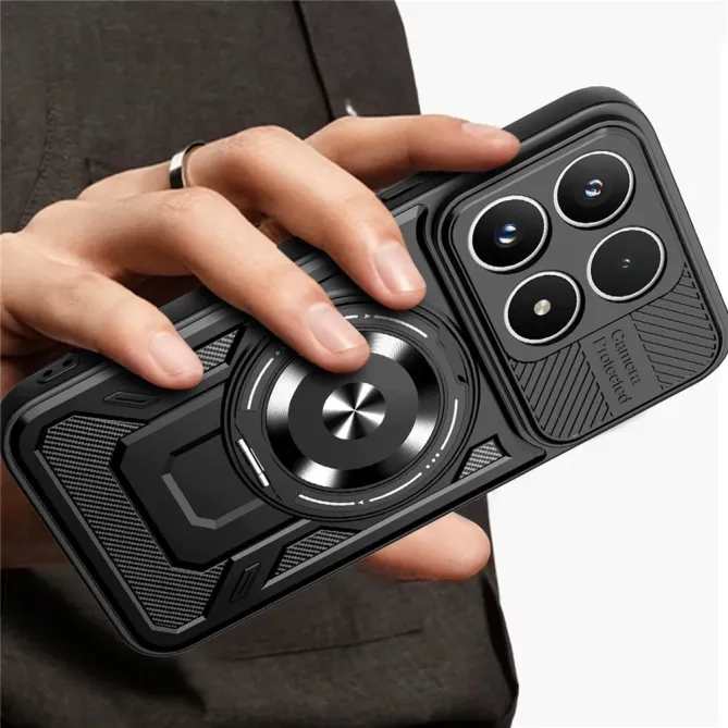 Coque Xiaomi 17 Magnétique avec Support Rotatif