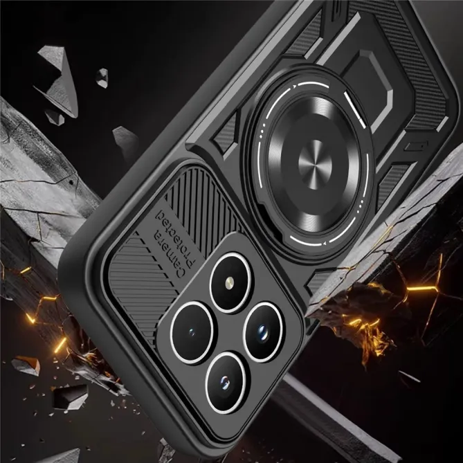 Coque Xiaomi 17 Magnétique avec Support Rotatif