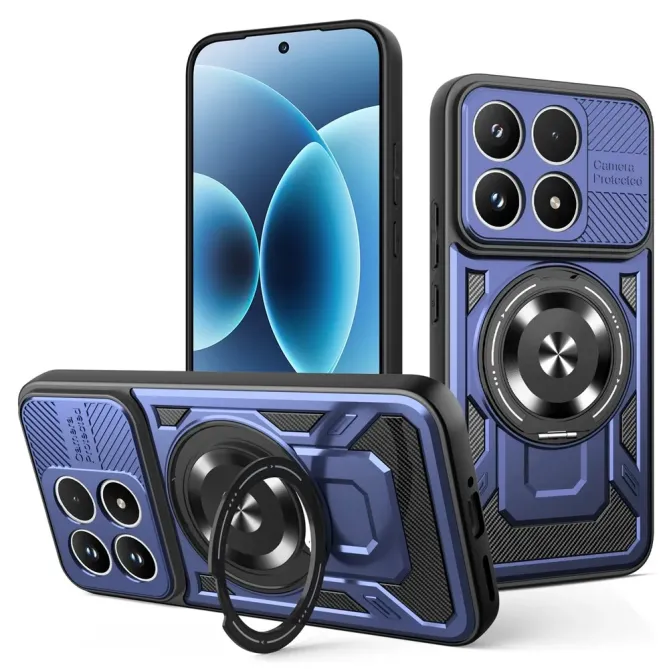 Coque Xiaomi 17 Magnétique avec Support Rotatif